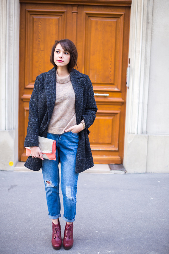 Le conseil mode de lise. Comment porter le Mom Jean ?Dollyjessy