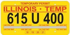 Domestic Security | Temporary License Plates