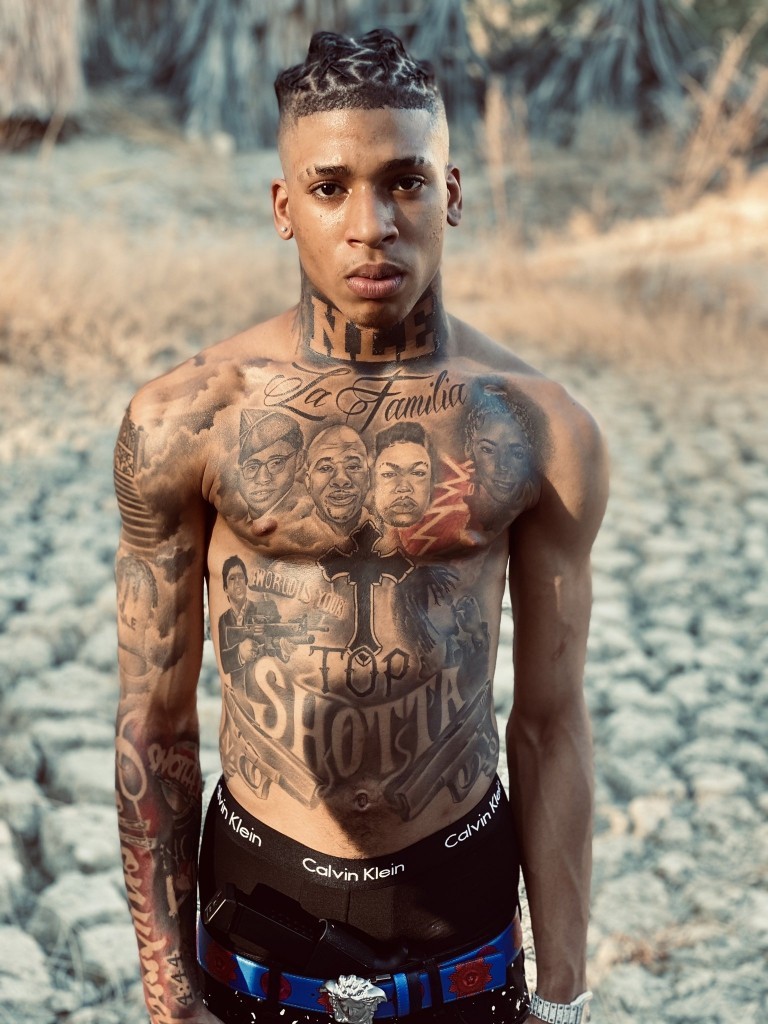 But he'll never tattoo his face. Intervju NLE Choppa - depression, Pop Smoke & slutet pÃ¥ Shotta Flow-series | Dopest
