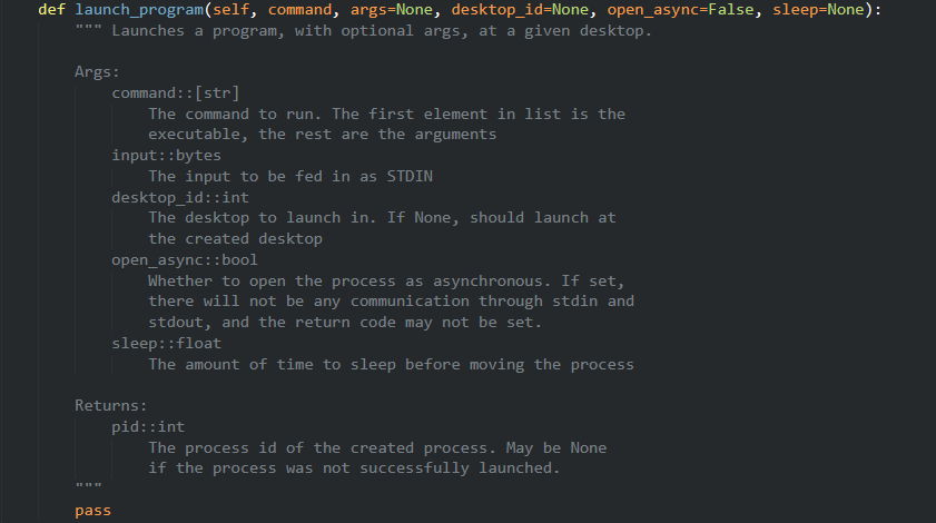 Docstring Comments Python / Adding Help Text For Python Module In