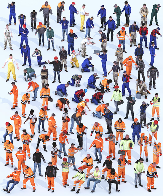 Dosch Design - Dosch 3D: Lo-Poly People Vol. 6 660_x_550_jpg