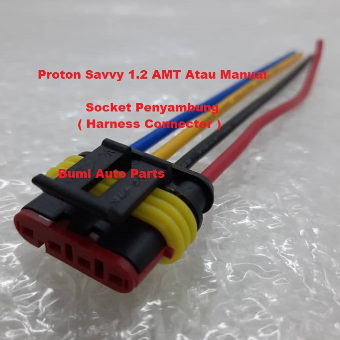 Proton Savvy Socket Connector Ignition Coil Wire Harness 4