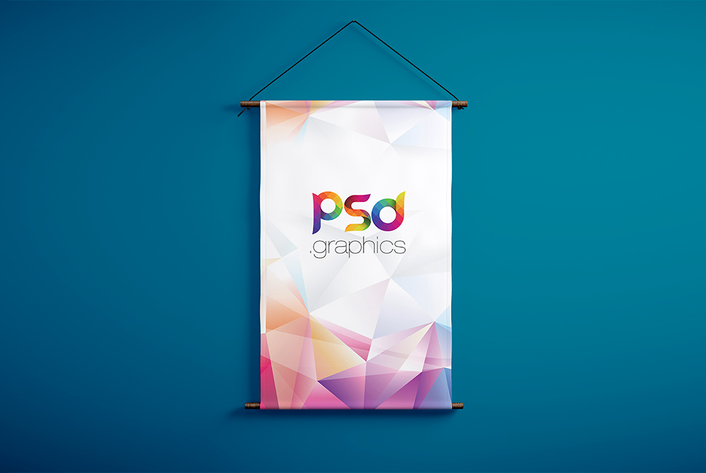 Free psd banner mockups and poster collection · free inside office advertisement stand banner mockup · banner stand free psd mockup · free outdoor advertisement . Wall Hanging Banner Mockup Free Psd Download Psd