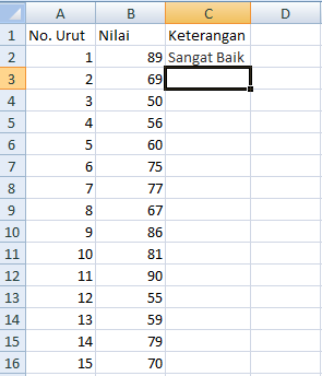 Cara Menggunakan Rumus IF pada 3 Kondisi di Microsoft Excel