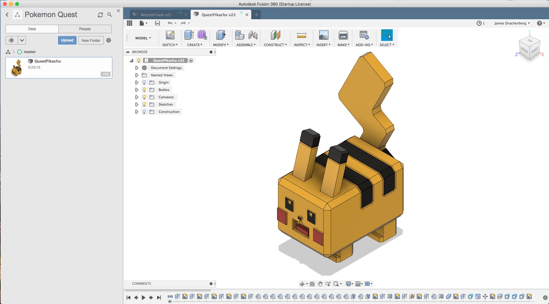 Developed by niantic, the makers of ingress, it takes the pokémon characters and places them in t. Pokemon Quest Pikachu Dragon Mountain Design