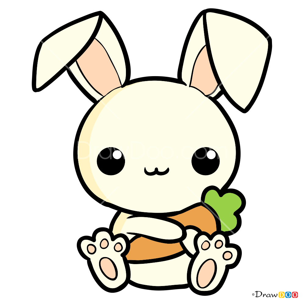 Frequently the terms rabbit and hare are used interchangeably, a practice that can cause confusion. How to Draw Petite Rabbit, Kawaii