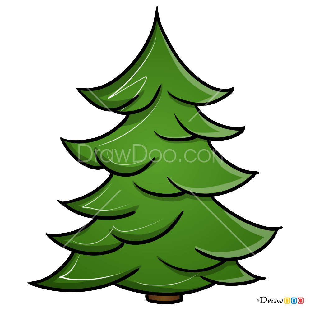 Christmas is a time for miracles your own xmas … How To Draw Spruce Trees