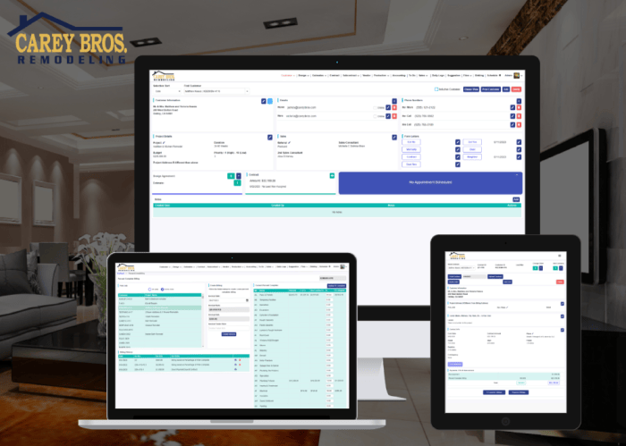 Residential remodeling estimating software
