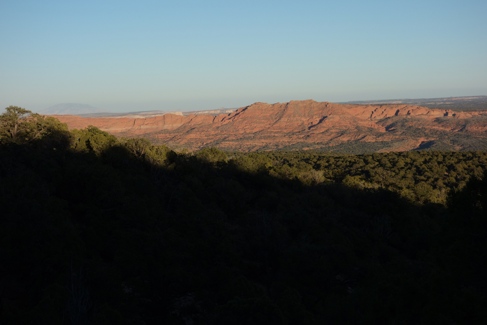 AZT Mile 781, on the Kaibab Plateau Walking to the light