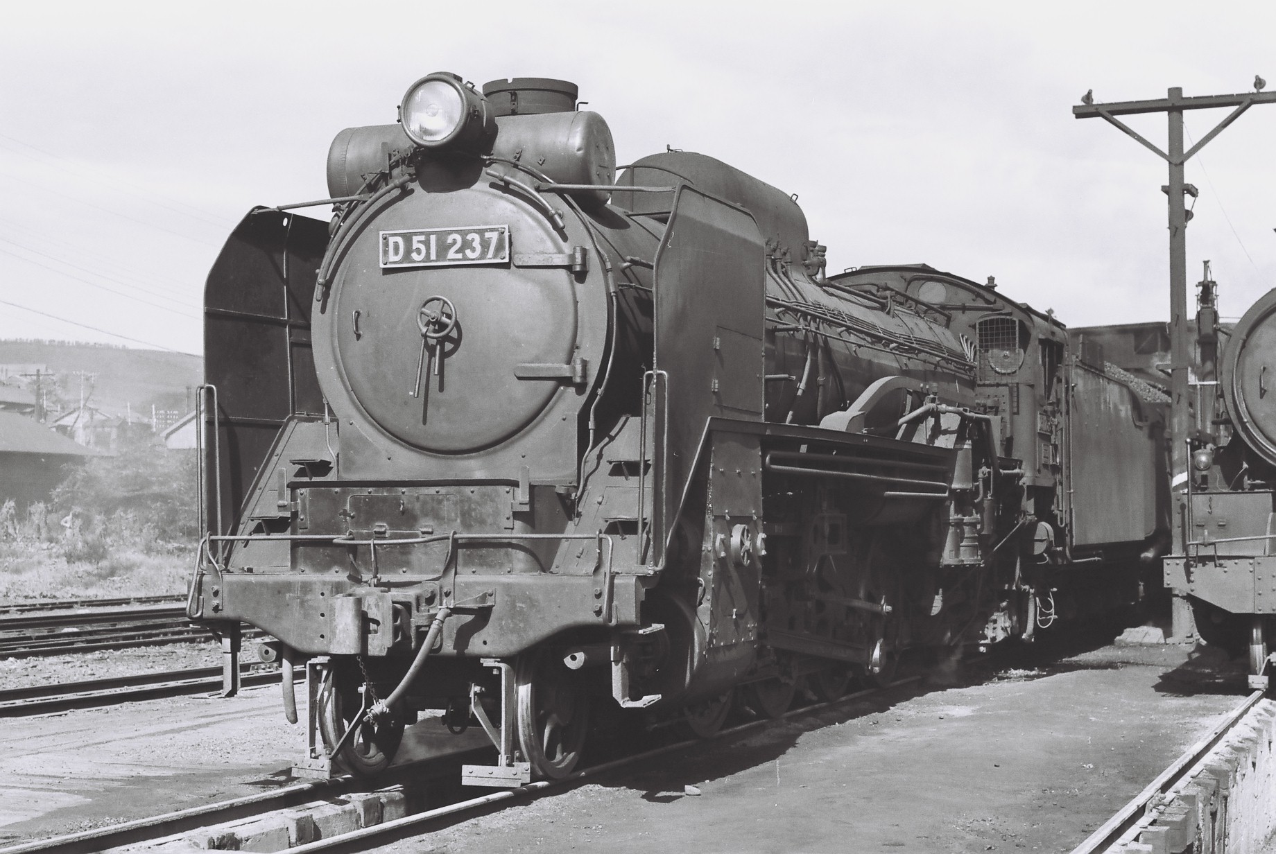 印象のデザイン 架線注意 蒸気機関車 ホーロー板 北海道 ステー付き その他