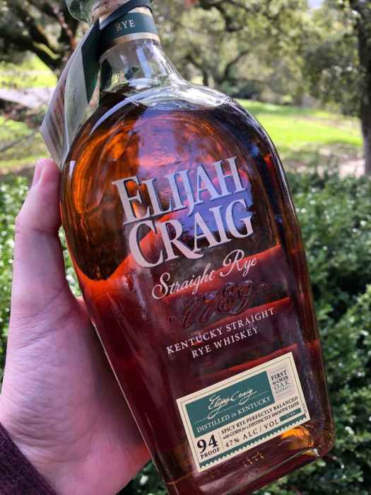 Review Elijah Craig Rye DrinkedIn Trends