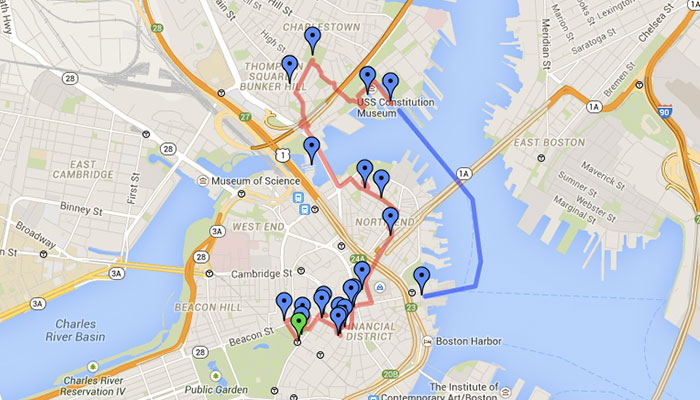 Marked largely with brick, it winds between boston common to the bunker hill monument in charlestown. Freedom Run A Blog About The Outdoors