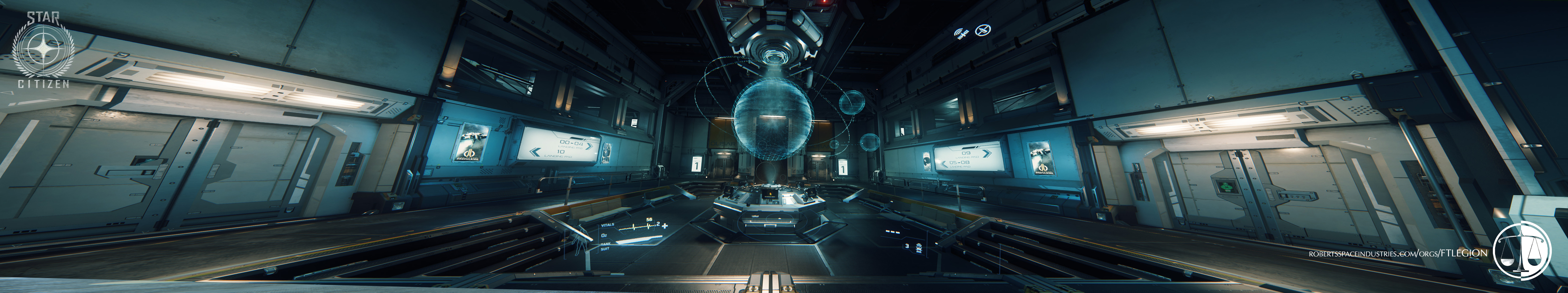 All our triple monitor wallpapers are free and many . Citizen Spotlight Triple Monitor Wallpapers Roberts Space Industries Follow The Development Of Star Citizen And Squadron 42