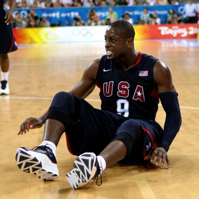 Dwyane Wade in the 2008 Olympics
