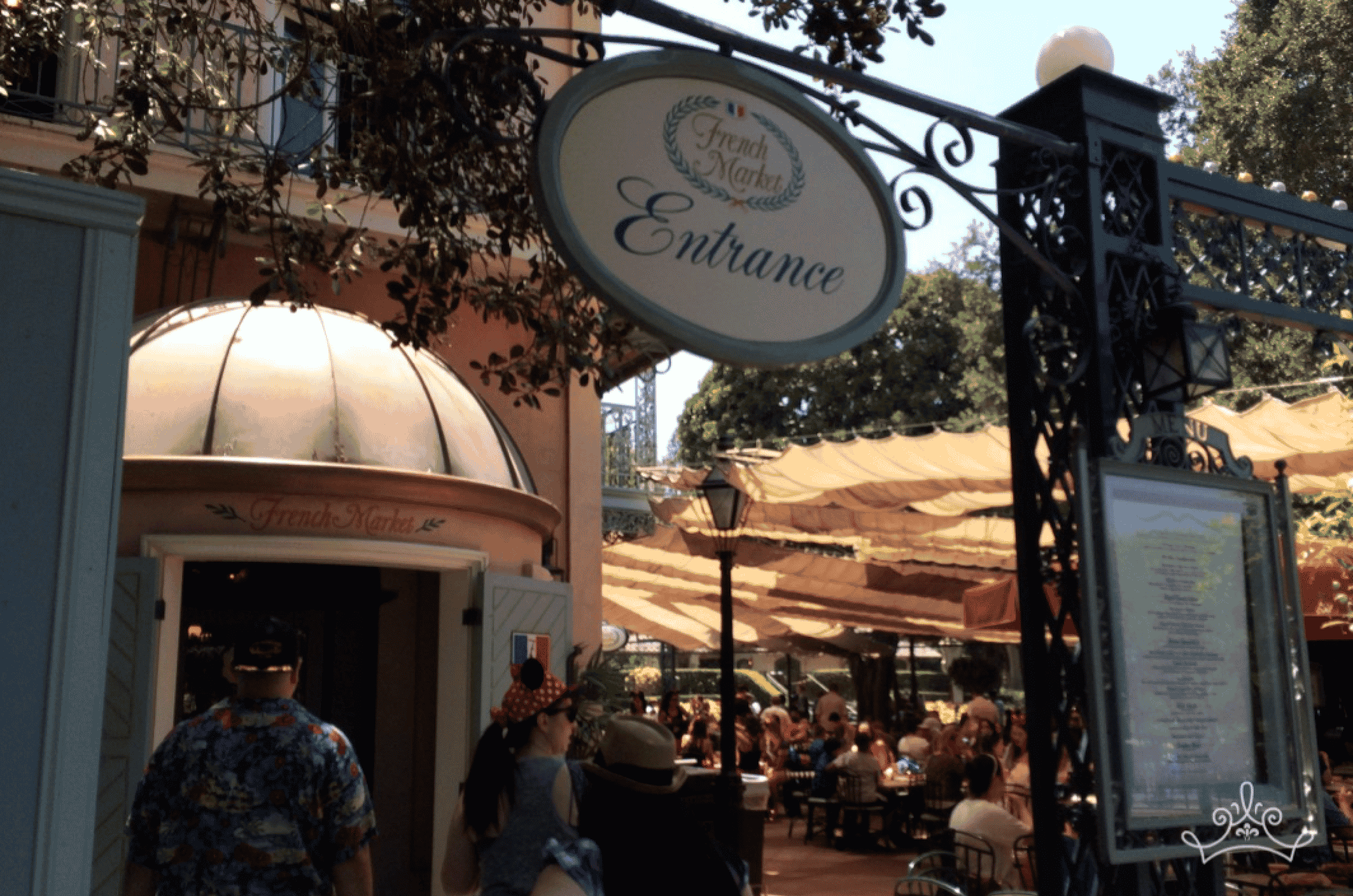 French Market Restaurant in Disneyland's New Orleans Square