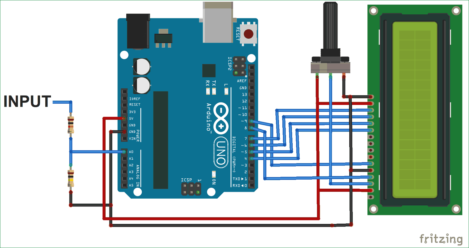 Digital Dc Voltmeter Circuit Diagram