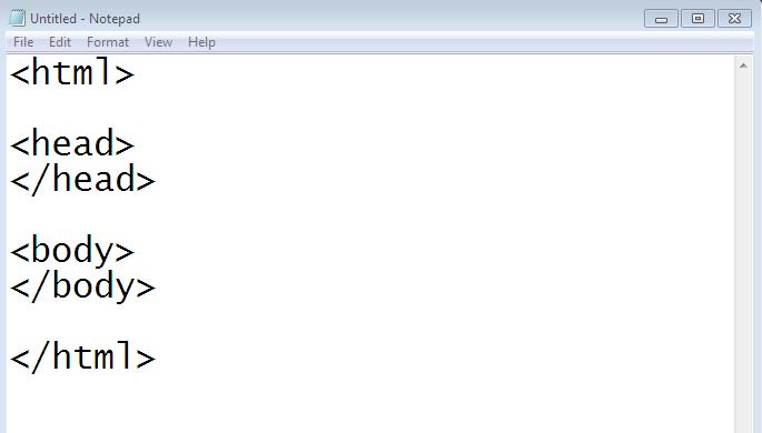 HTML - Chapter 1 | Creating a Website with Notepad | Hello World Page