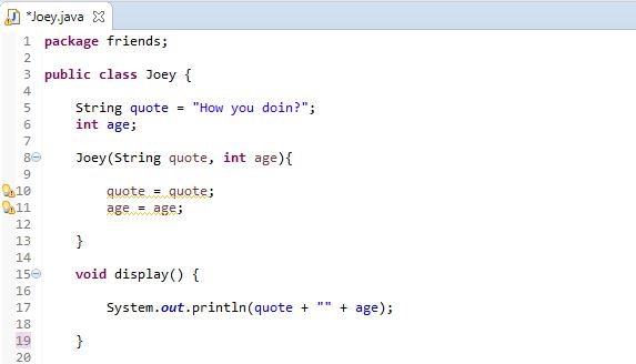 This Java Keyword | Using This in Java Constructor and Method