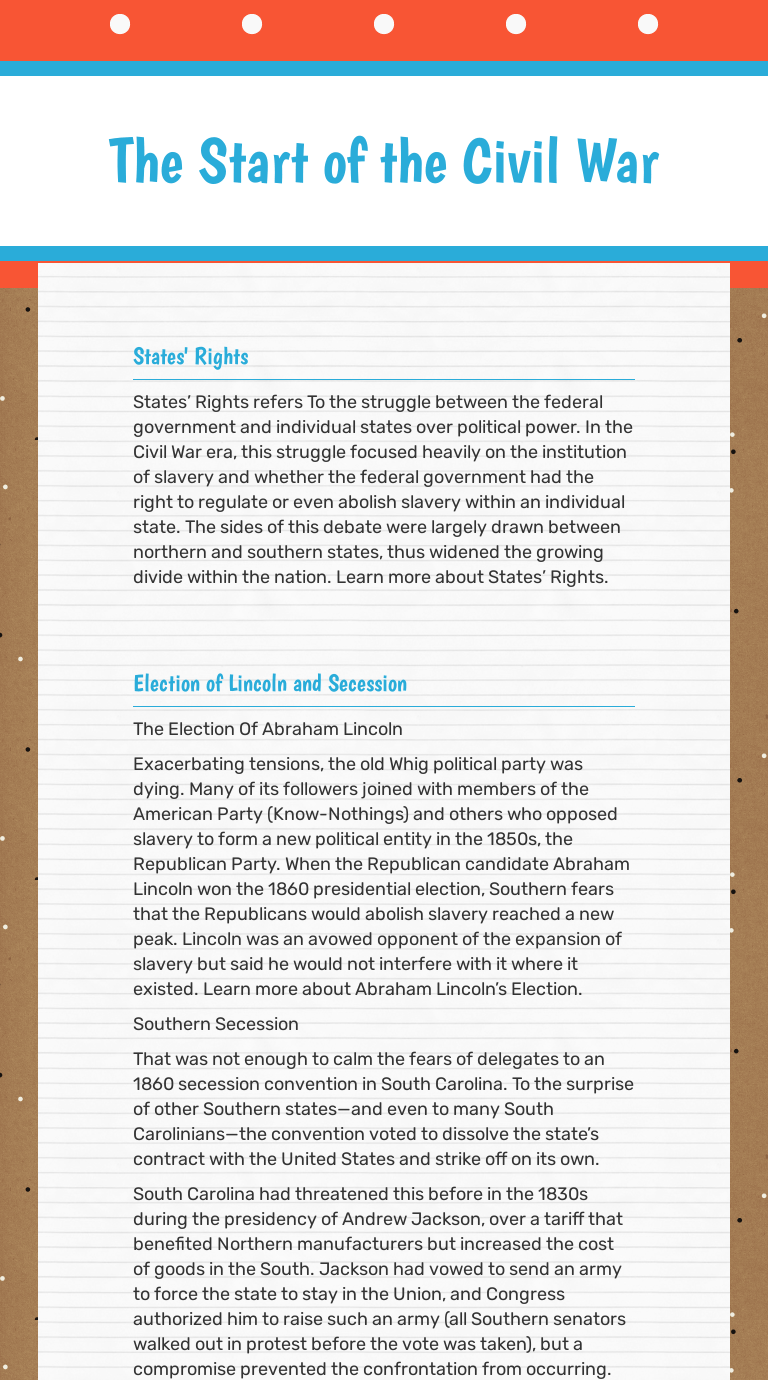 Lincoln's 1858 speeches during his debates with douglas made the republican party's position well known; The Election Of 1860 Worksheet Answers - Worksheet List