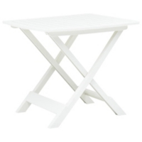 ✨ retrouvez les promotions et offres spéciales de la semaine dans . Tables De Jardin Table Pliable De Jardin Blanc 79x72x70 Cm Plastique Au Meilleur Prix E Leclerc