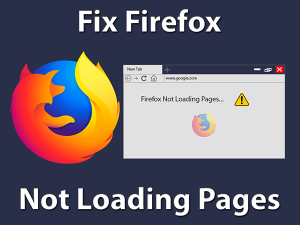 Firefox Not Loading Pages Browser Fixed Quick And Easy Steps