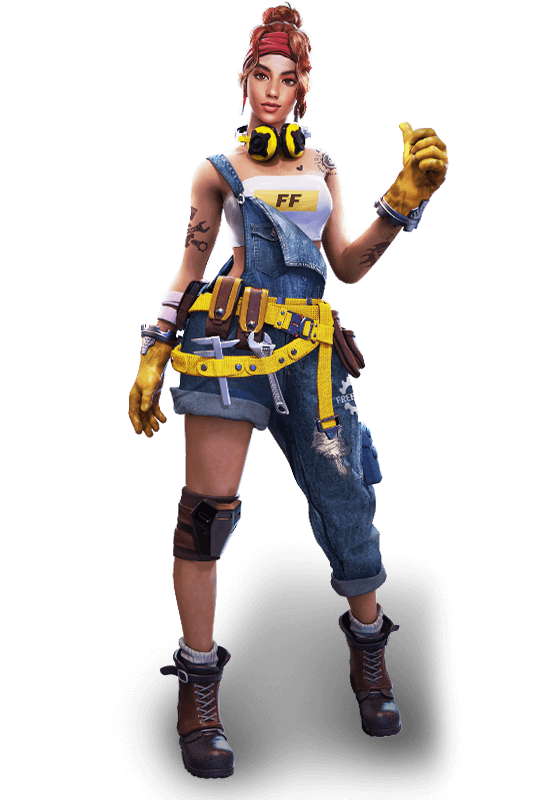 Dibujo terminando de el criminal azul. Personajes de Free Fire: nombres y habilidades | E-sport tech