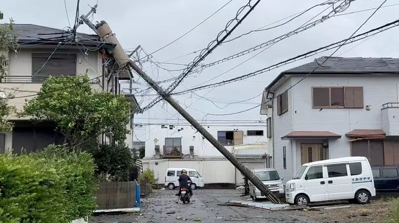 Impact of Typhoon Shanshan in Japan
