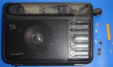 Realistic is a brand produced by radioshack, a division of tandy . The Radio Shack Optimus 12 603 12 903 Disassembly Instructions