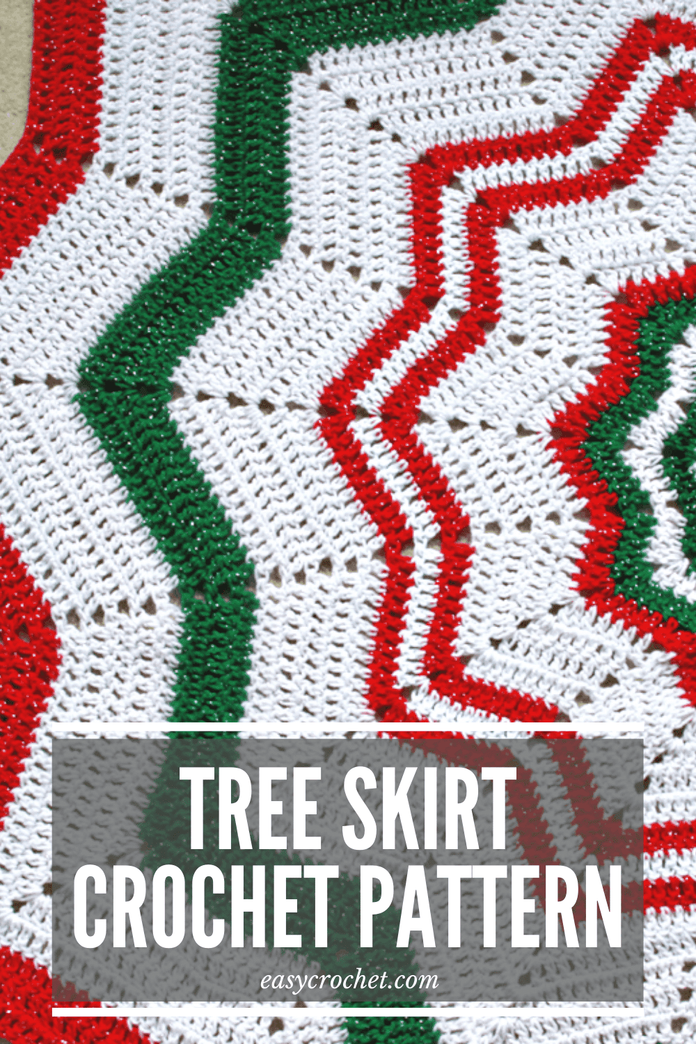 Christmas Tree Skirt Crochet Pattern Easycrochet Com