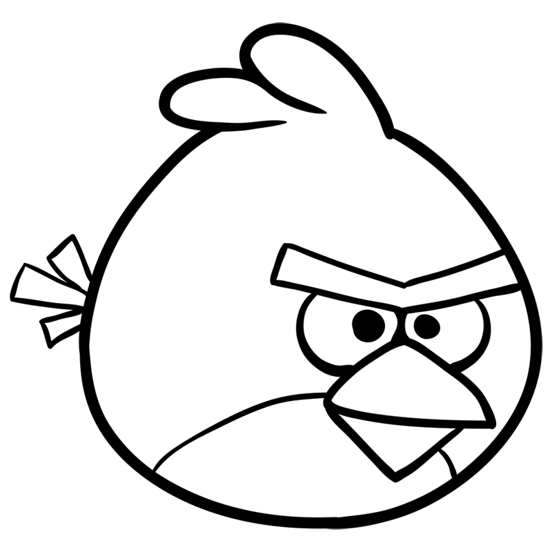 There are so many different angry bird characters from the game of the same name that drawing them can sometimes get fru. Learn How To Draw A Red Bird Angry Bird Drawings Easy Lessons