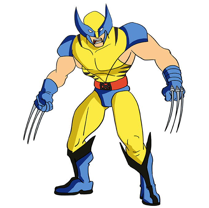 Comment dessiner wolverine !laissez moi un commentaire en me disant qu'elle tuto vous aimeriez avoir ! How to Draw Wolverine from X-Men - Really Easy Drawing Tutorial
