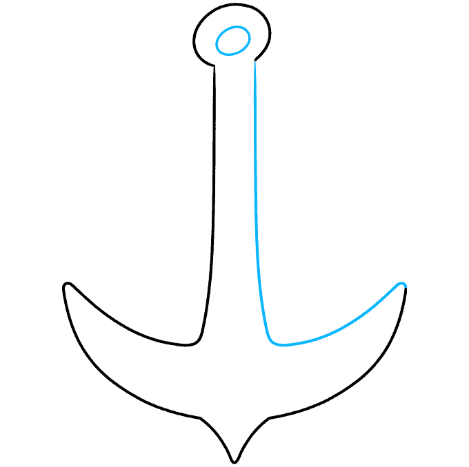 Follow the simple instructions and in no time you've created a great looking anchor drawing. How To Draw An Anchor Easy Drawing Guides