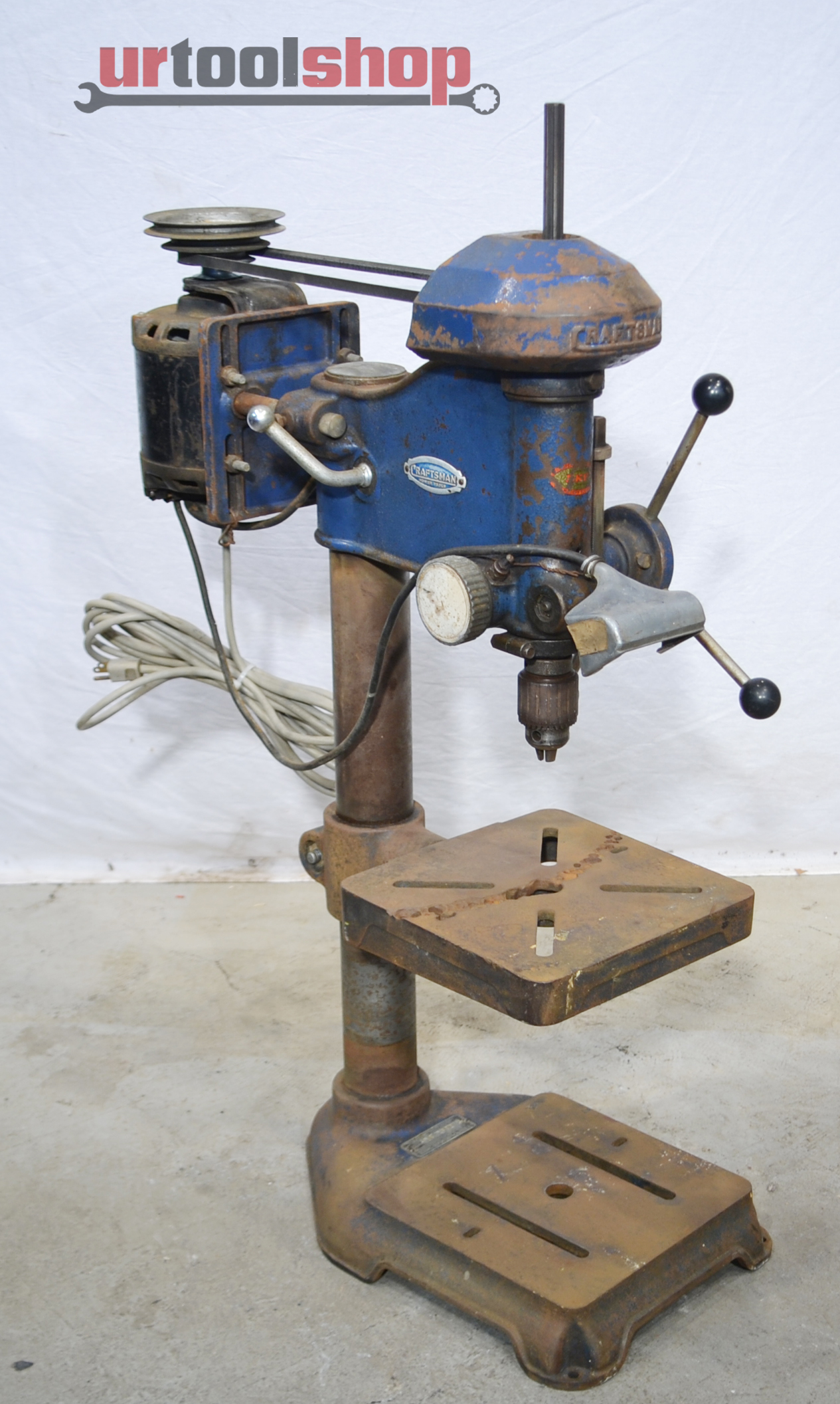 Shopping we only recommend products we love and that we think you will, to. Vintage Craftsman Bench Drill Press Model 101.03622 9414-2