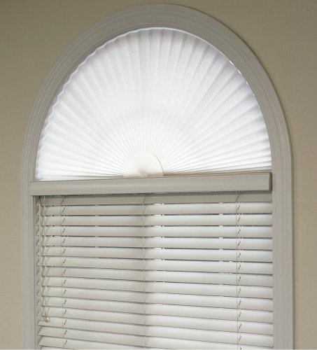 I had this inexpensive blind delivered within a day or two free of shipping charges and . Redi Shade 3362548 Redi Arch White Window Shade, 36-by-72