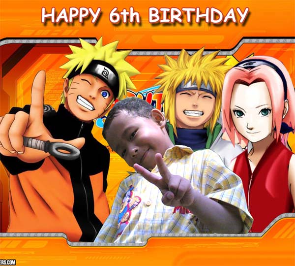 Naruto Birthday Cake (NARUTOB003) Official Site Edibleku (Edible