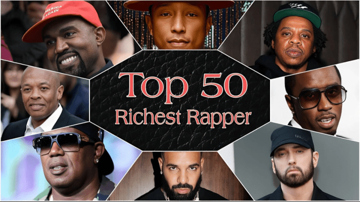 50 Top Richest Rapper in the World 2023 [With Net Worth] | Editorialge