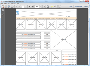 The website wireframe templates are easy to use and free. Free Website Wireframe Templates For Word Powerpoint Pdf Edraw