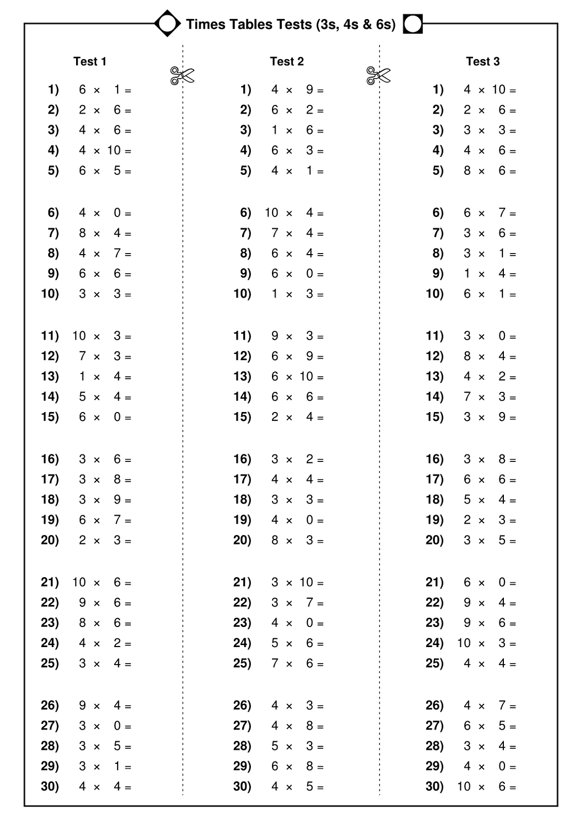 6 times 7 worksheets educative printable