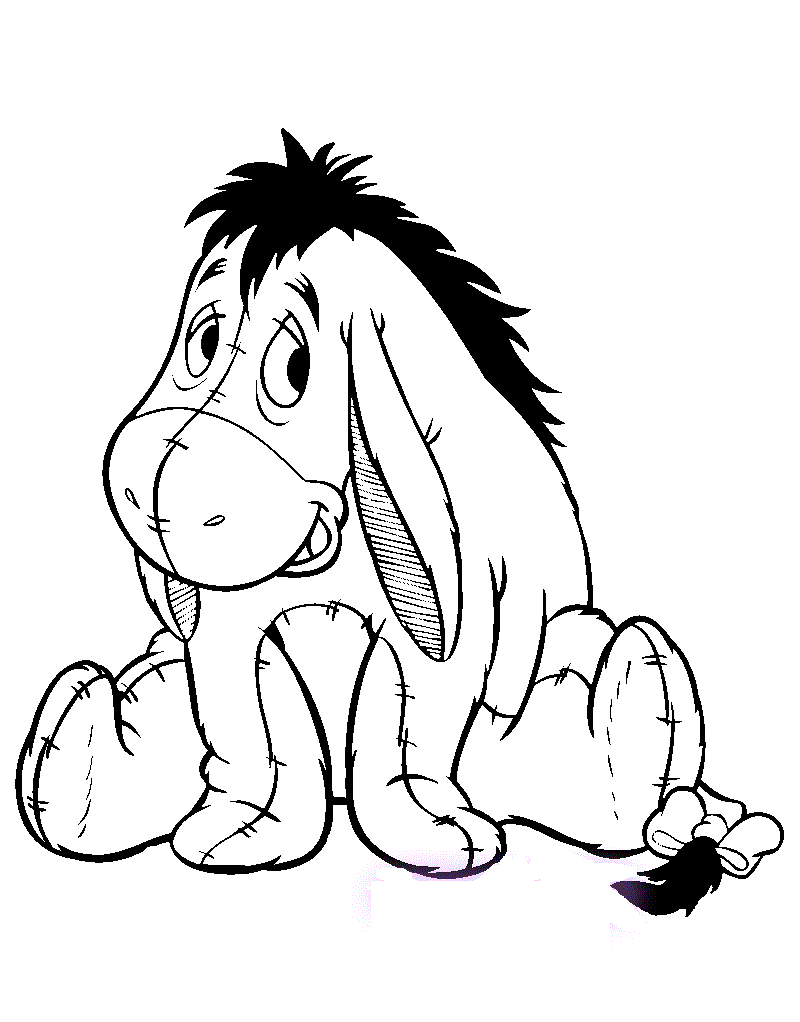 eeyore coloring pages downloadable educative printable