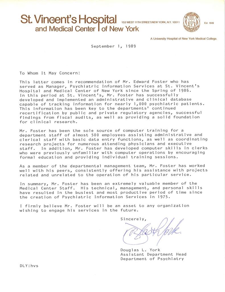 I am very interested in joining aaa clinic as a medical office administrator, a position that was advertised in the medical journal of texas. Letter Of Recommendation For Medical Office Manager Reference Letter Samples From An Employee S Manager