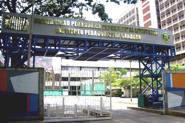 Upel Pedagógico Caracas estudiantes