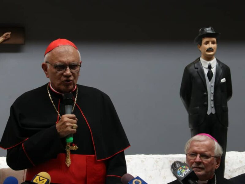 Cardenal Baltazar Porras en Roma: Los presos políticos sufren ausencia de justicia
