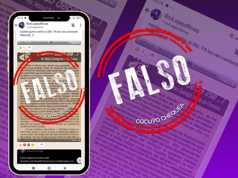 Fue citado en Ciudad Caracas y en Aporrea en dos artículos de opinión