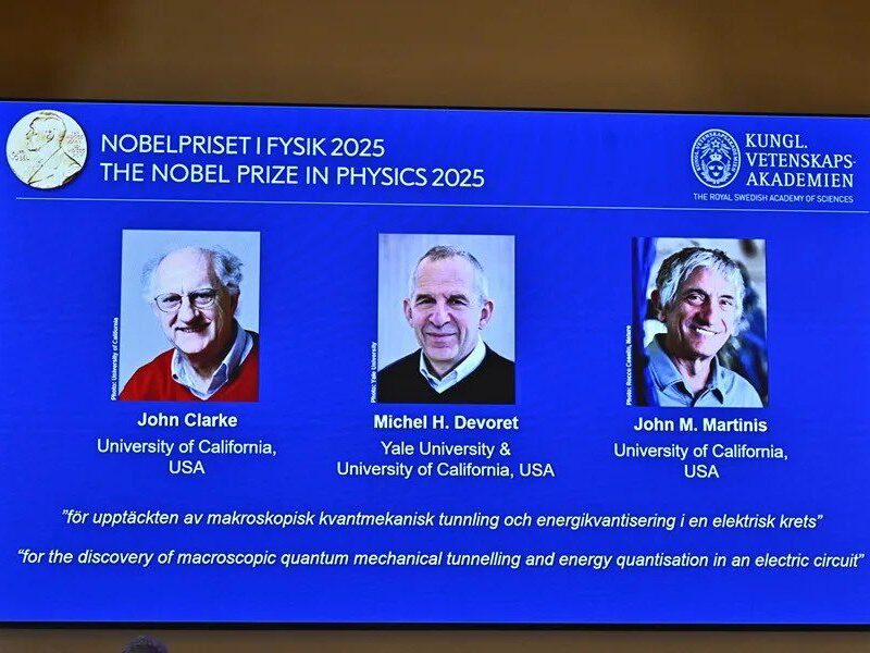 El Nobel de Física reconoce los hallazgos sobre fenómenos cuánticos