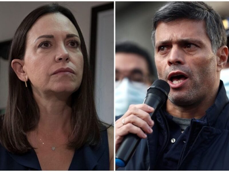 María Corina Machado se solidariza con Leopoldo López ante «atroz amenaza» de retirarle la nacionalidad