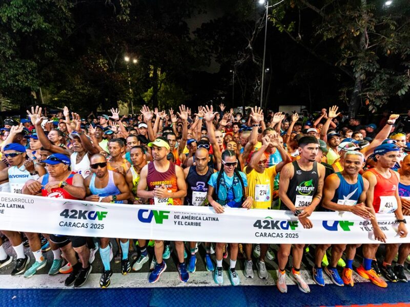 Maratón CAF 2026 vuelve a Caracas este 8Feb: Recorrido, cierres y recomendaciones para evitar contratiempos