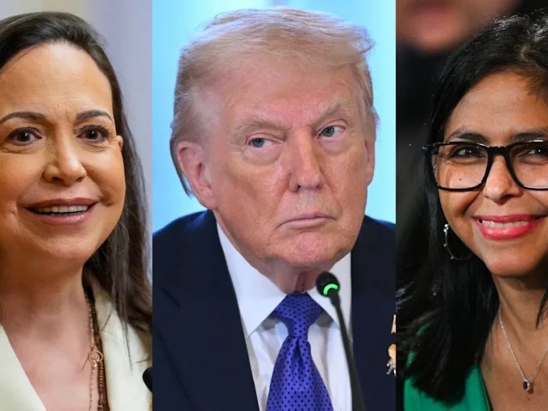 ¿Por qué Trump optó por Delcy Rodríguez y no por María Corina Machado en la transición?, WSJ lo responde