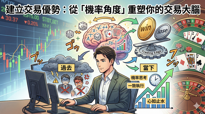 為什麼技術指標總是不靈？專業交易員與業餘者的差別：學會像賭場老闆一樣思考