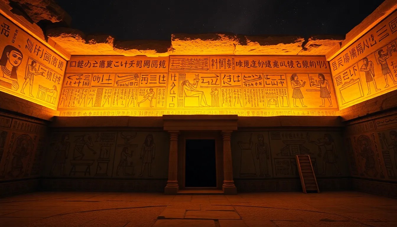 The Connection Between Tomb Texts and Ancient Egyptian History The Connection Between Tomb Texts and Ancient Egyptian History