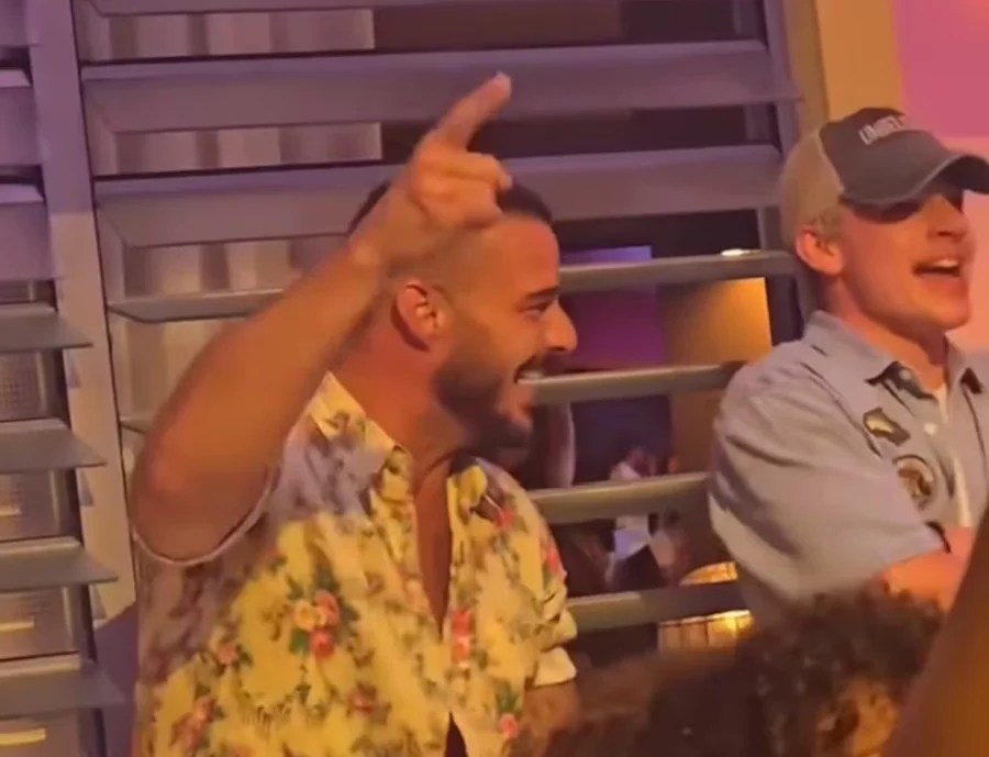 Hasta Ricky Martin se gozó el concierto de Bad Bunny